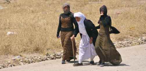 Yazidi Women Iraq 2014